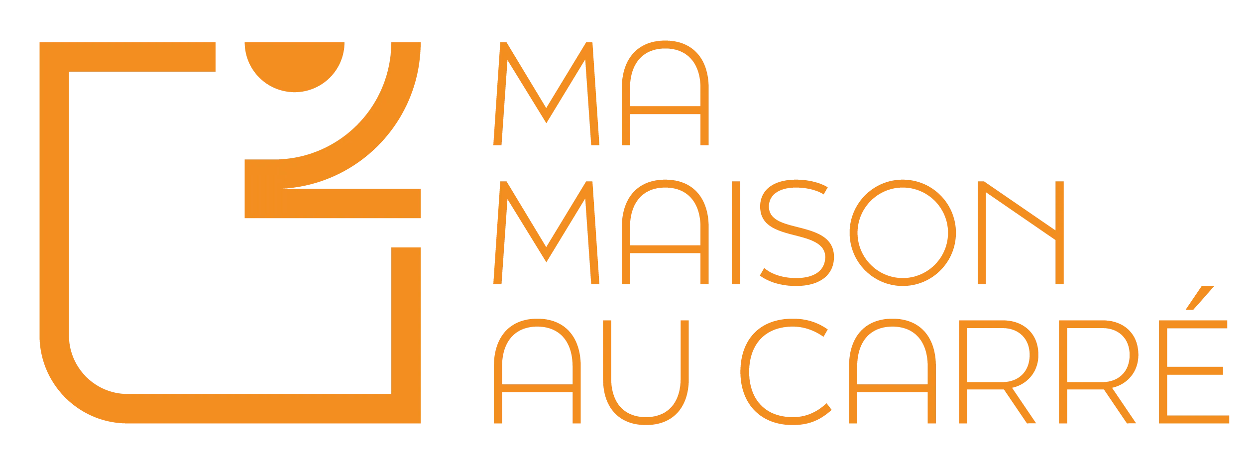 Logo Ma maison au carré